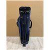 Image 4 : Dunlop JR Kids Golf Bag - Blue / Yellow / Built in Stand
