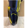Image 8 : Dunlop JR Kids Golf Bag - Blue / Yellow / Built in Stand
