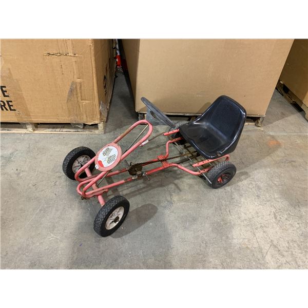 Vintage Children's Pedal Go-Kart