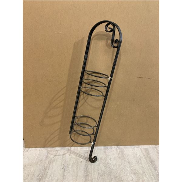 Vintage Folding Wrought Iron Plant Stand