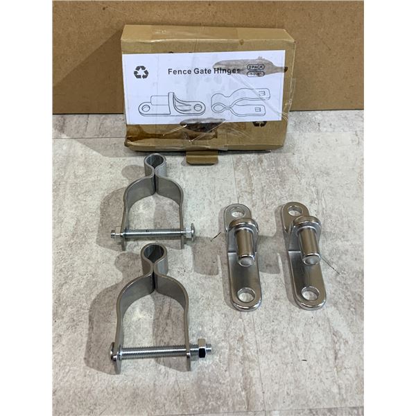 2 Pack of Fence Gate Hinges 1 -7/8