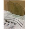 Image 6 : 2 Pack of Glass Corner Shower Shelfs
