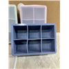 Image 4 : Lot of 3 Silicone Molds / Trays w/ Lids