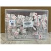 Image 1 : KGROTE Cable Clips - 3M Tape - 100 PCS Clear - Medium