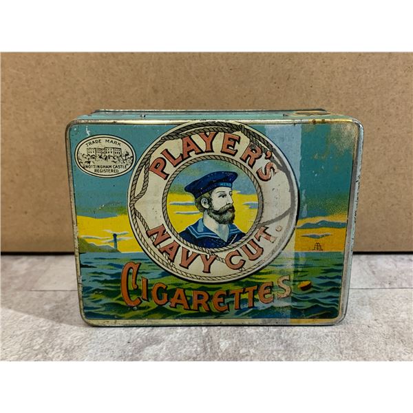 Vintage Player's Navy Cut Cigarettes Tin