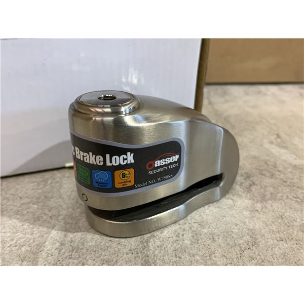 DB1 Stainless Steel Alarm Disc Brake Lock