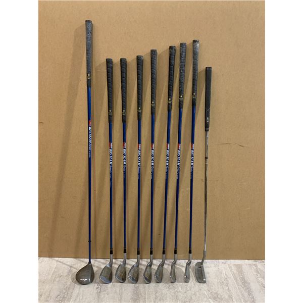 Set of 9 - 850 Tour Classic Irons & Clubs (Missing 7)