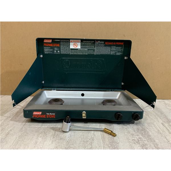Coleman 2 Burner Propane Camp Stove - Needs Grill