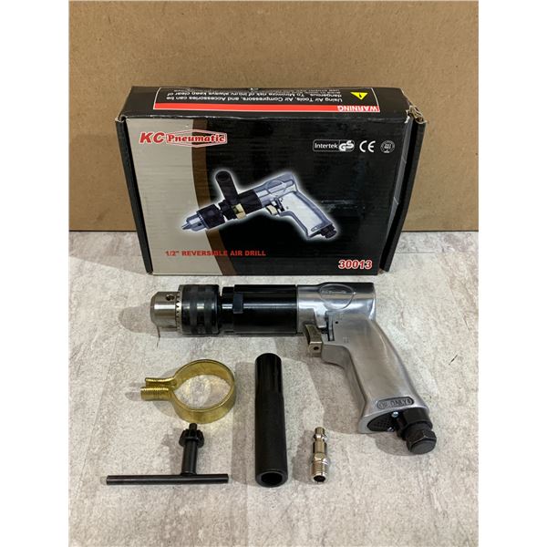 KC Pneumatic 1/2 in Reversible Air Drill