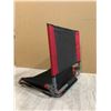Image 4 : Uline Folding Stadium Chair - Black & Red