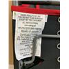 Image 7 : Uline Folding Stadium Chair - Black & Red