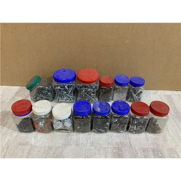 Large Lot of Nuts & Bolts & Hardware