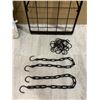 Image 3 : Metal Kitchen Pot & Pan Hanging Rack