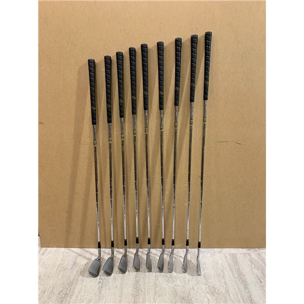 Full Set of The Standard Golf Irons - 1,2,3,4,5,6,7,8,9 Iron