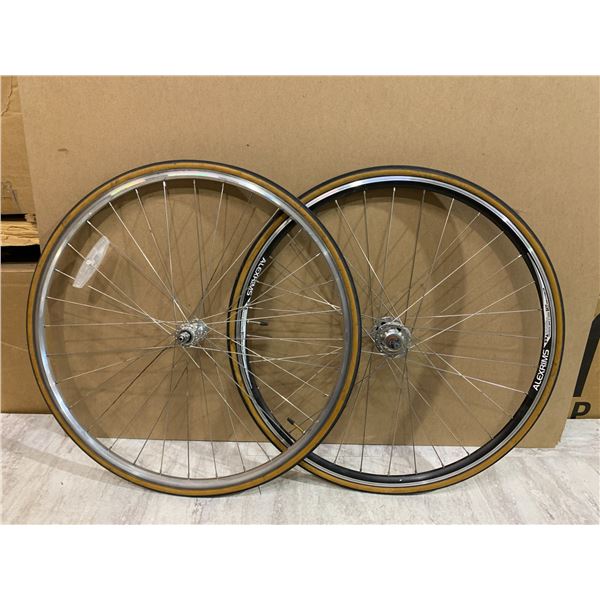 Lot of 2 Alexis Rims - Front & Back w/ Tires