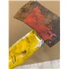 Image 4 : Red and Yellow Fire Axe w/ Fiberglass Handle