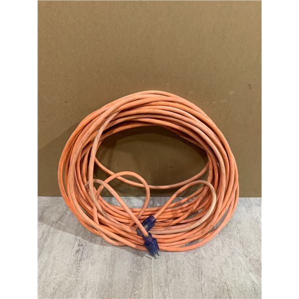 Heavy Duty 75 Foot Orange Extension Cord