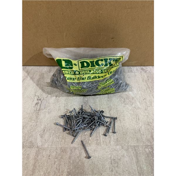 Large Bag of Galvanized Common Nails - 2 inch