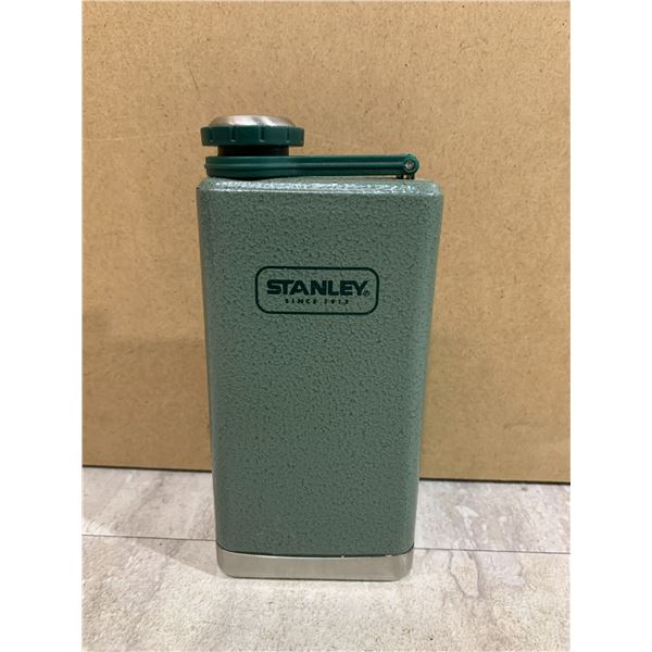 Stanley Adventure Stainless Steel Flask in Hammertone Green