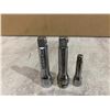Image 6 : Bag of 8 Assorted Socket Extensions, Adapters & Driver Bits