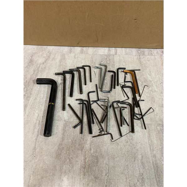 Large Lot of Allen Keys