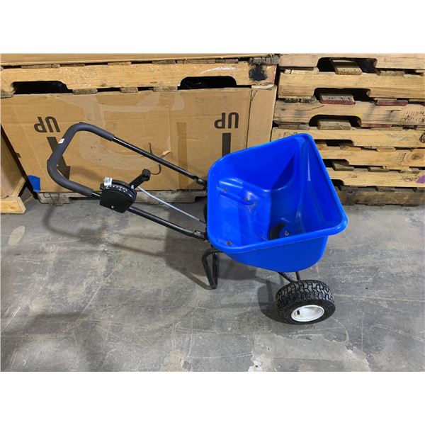 Blue Broadcast Spreader