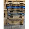 Image 6 : Lot of 4 Metal 6ft x 2ft Gridwalls (3 in x 3 in openings) One gridwall is damaged. See Photos.