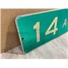 Image 2 : Aluminum 14th Ave NW Street Sign