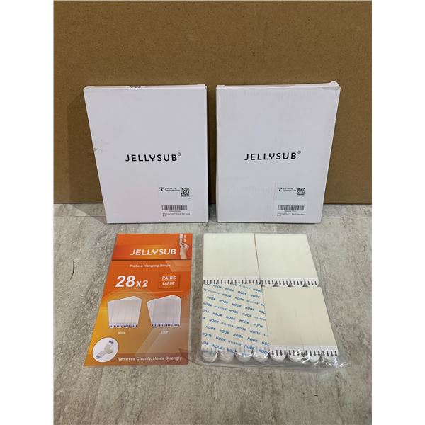 Lot of 2 Packs of 28 (56 total) Large Picture Hanging Strips