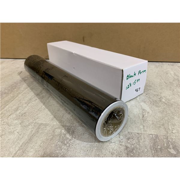 Black Permanent Vinyl Roll Compatible With Cricut 12in X 15ft