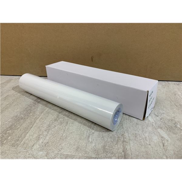 White HTV Vinyl Roll Compatible With Cricut 12in X 25ft