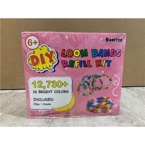 Booriss Loom Bands Refill Kit