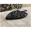 Image 2 : Lot of 3 Cast Iron Decorative Pieces