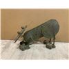 Image 3 : Whimsical Metal Cat Sculpture