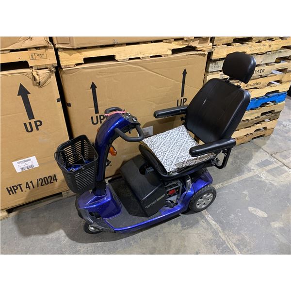 Victory Twin 4 Wheel Scooter - Blue - Charger included (READ DESCRIPTION)