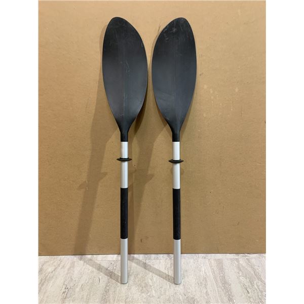 Lot of 2 Aluminum Oars (left and right)