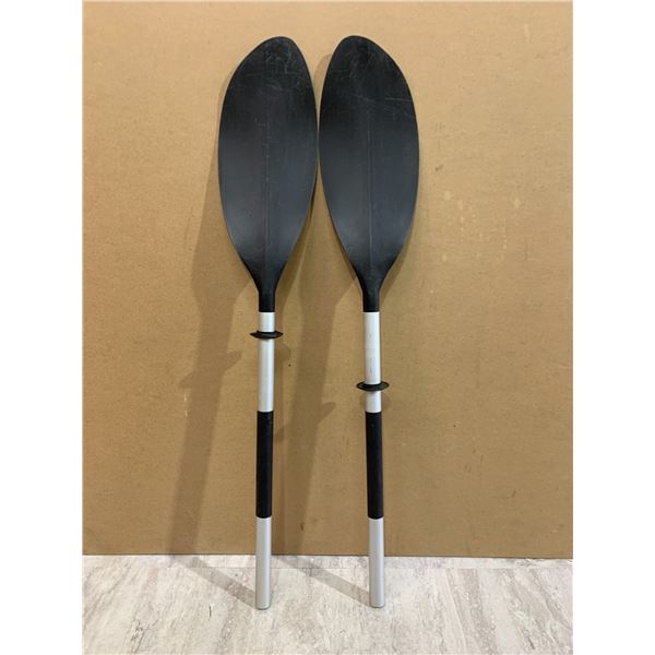 Lot of 2 Aluminum Oars (left and right)