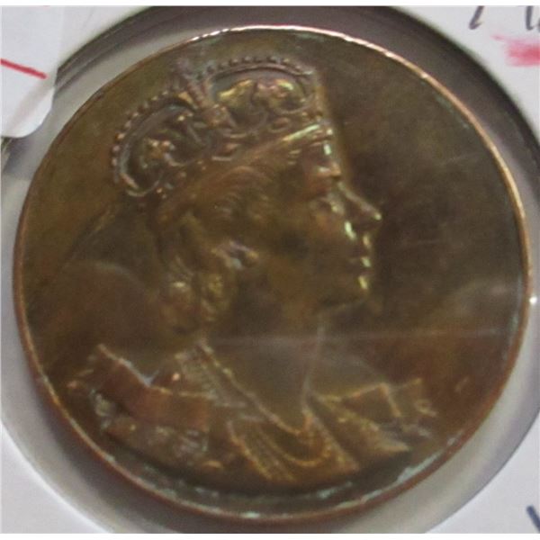 1953 QUEEN ELIZABETH II CORONATION COIN