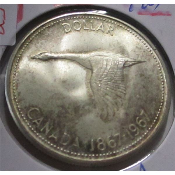 1967 CANADA SILVER DOLLAR