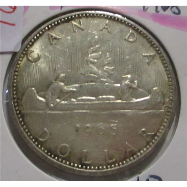 1965 CANADA SILVER DOLLAR