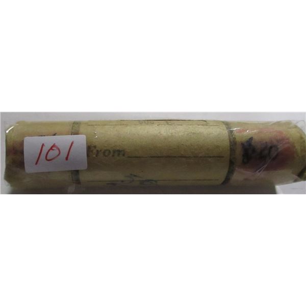 ROLL OF 50 - 1953 LAST OF CANADA PENNIES