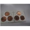 Image 11 : 3 - 2012 CANADA MAG PENNIES & 3 - 2011 CANADA NON-MAG PENNIES