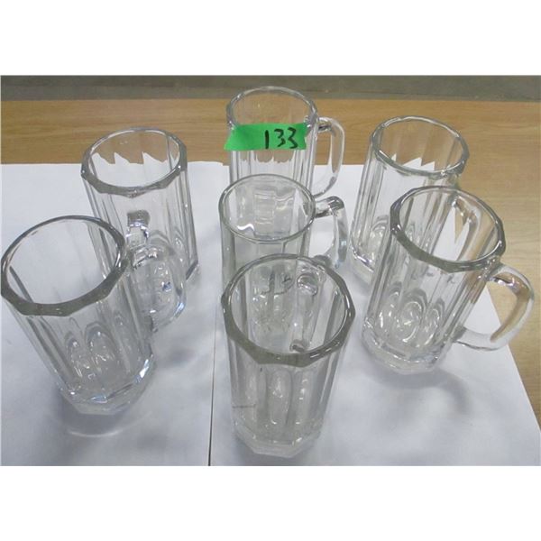 COLLECTABLE:  BOX C/W 7 BEER MUGS