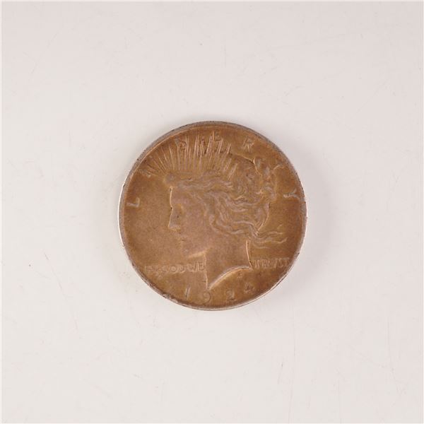 1924 Peace Dollar Coin