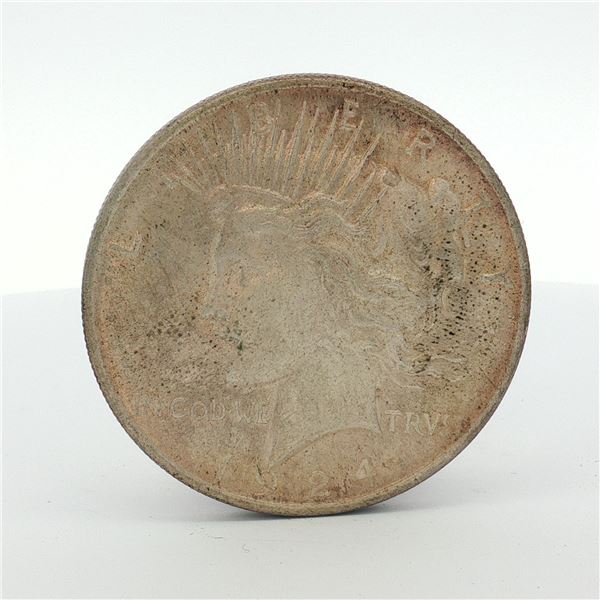 1924 US Peace Silver Dollar
