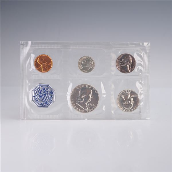 1963-P Proof  Set of 5 Coins & Token