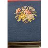 Image 2 : VTG Needlepoint Cabriole Leg Footstool