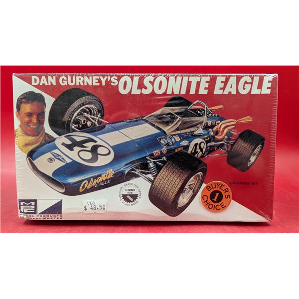 Sealed Dan Gurney's Olsonite Eagle 1/25 Scale Model Kit