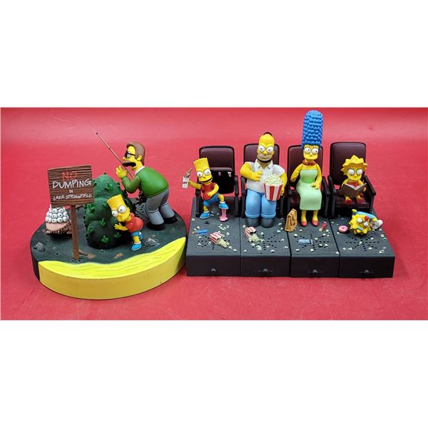 2 McFarlane Toys Simpsons Figures