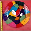 Image 2 : Abstract Art Glass Plate